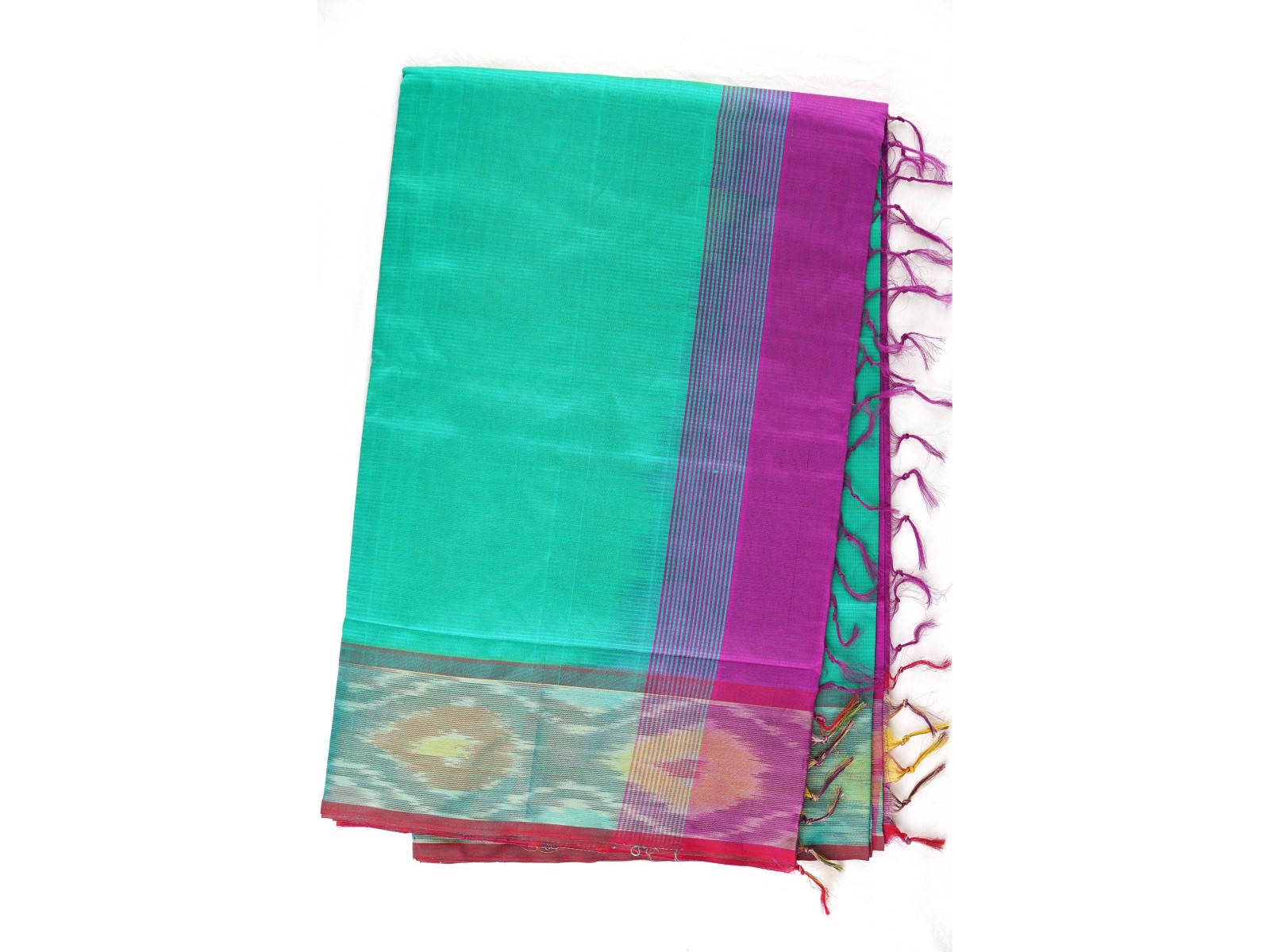 Tripura Silk blue purple