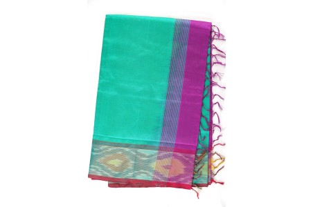 Tripura Silk blue purple