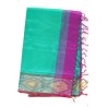 Tripura Silk blue purple