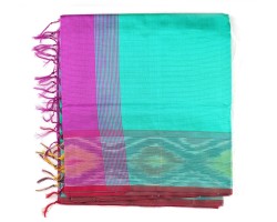 Tripura Silk blue purple